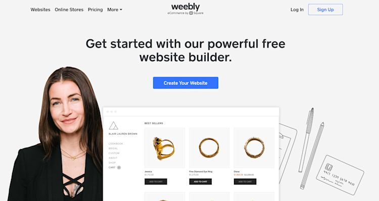 Squarespace Alternatives Weebly