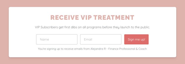 5 proven ways to build your email list fast: Alejandra Finance Professional Coach