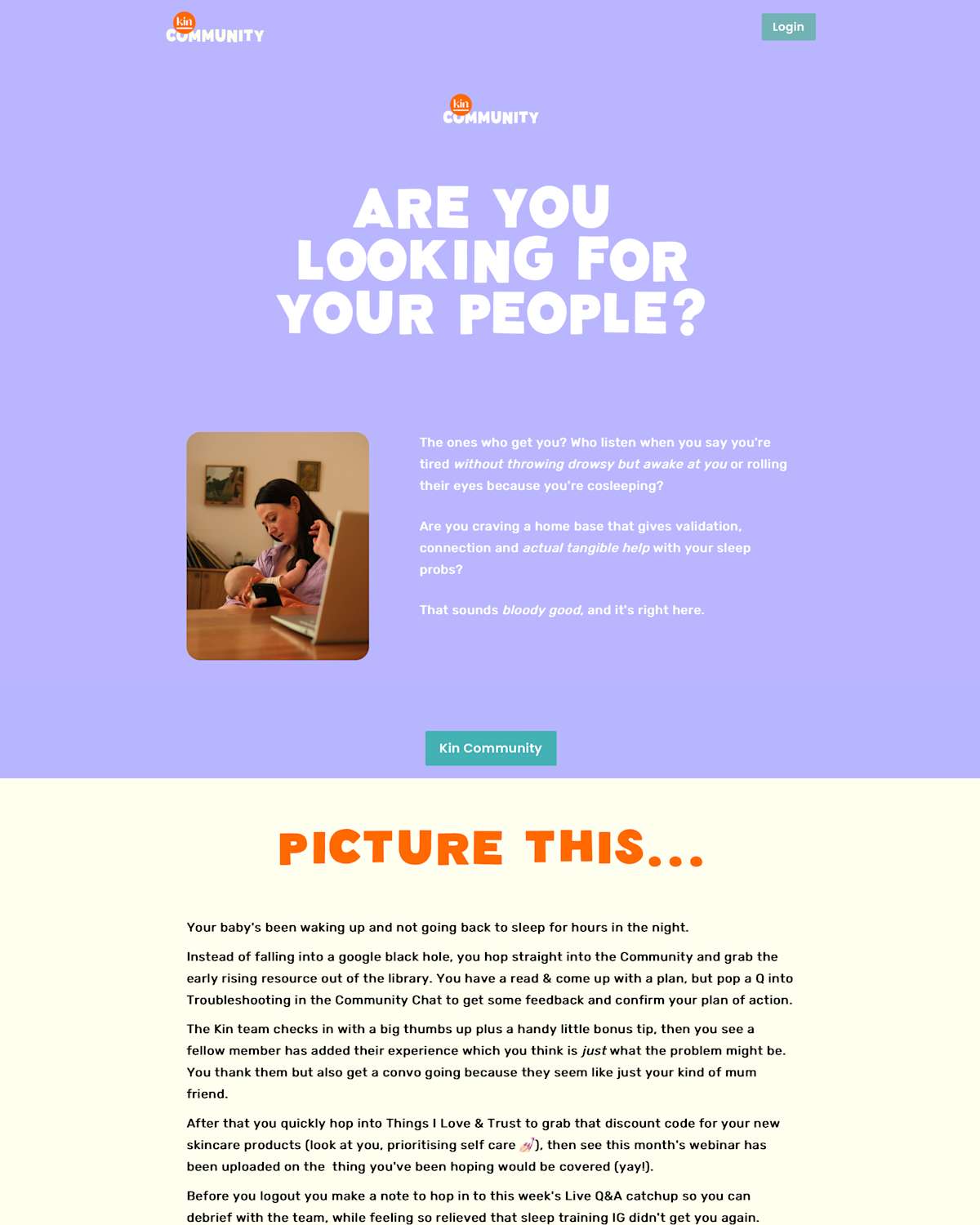 Landing page screenshot 4