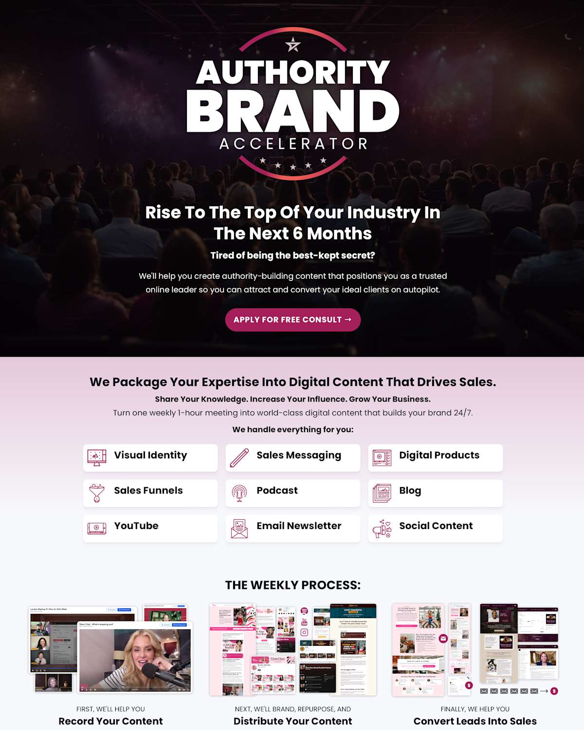 Landing page screenshot 6