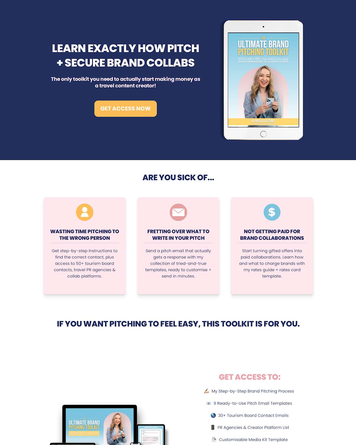 Landing page screenshot 7