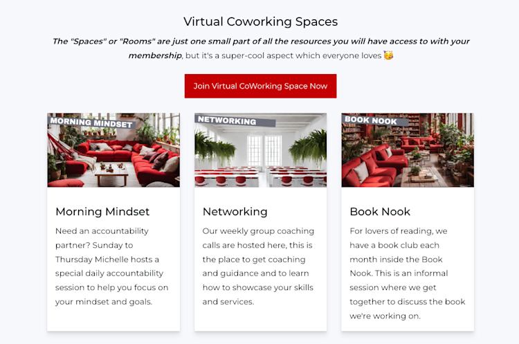 online business idea coworking 