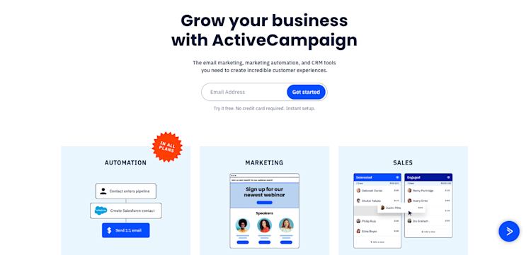ActiveCampaign Home