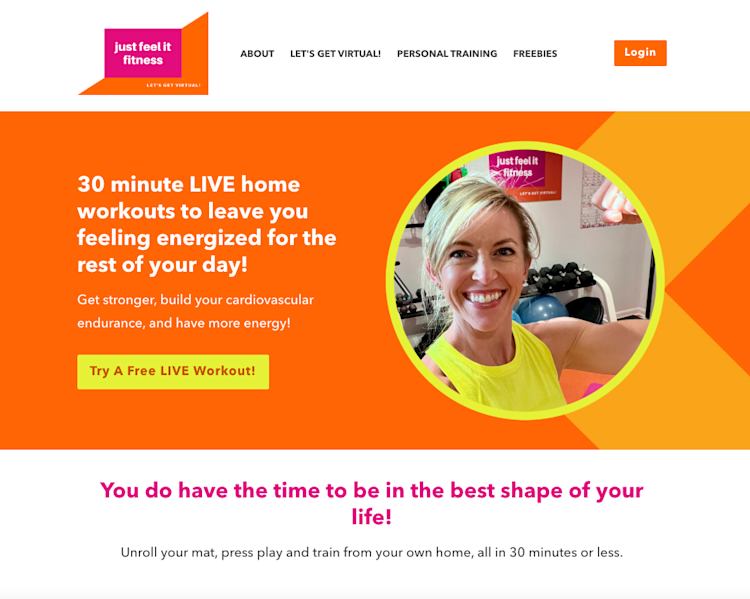 Just Feel It Fitness workout membership