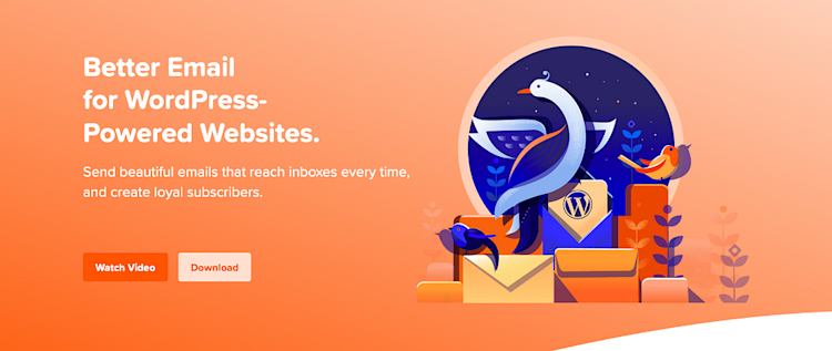 MailPoet home page