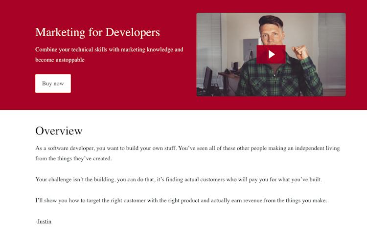 marketing for developers