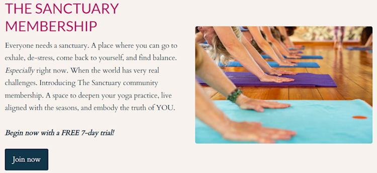 The Sanctuary Membership